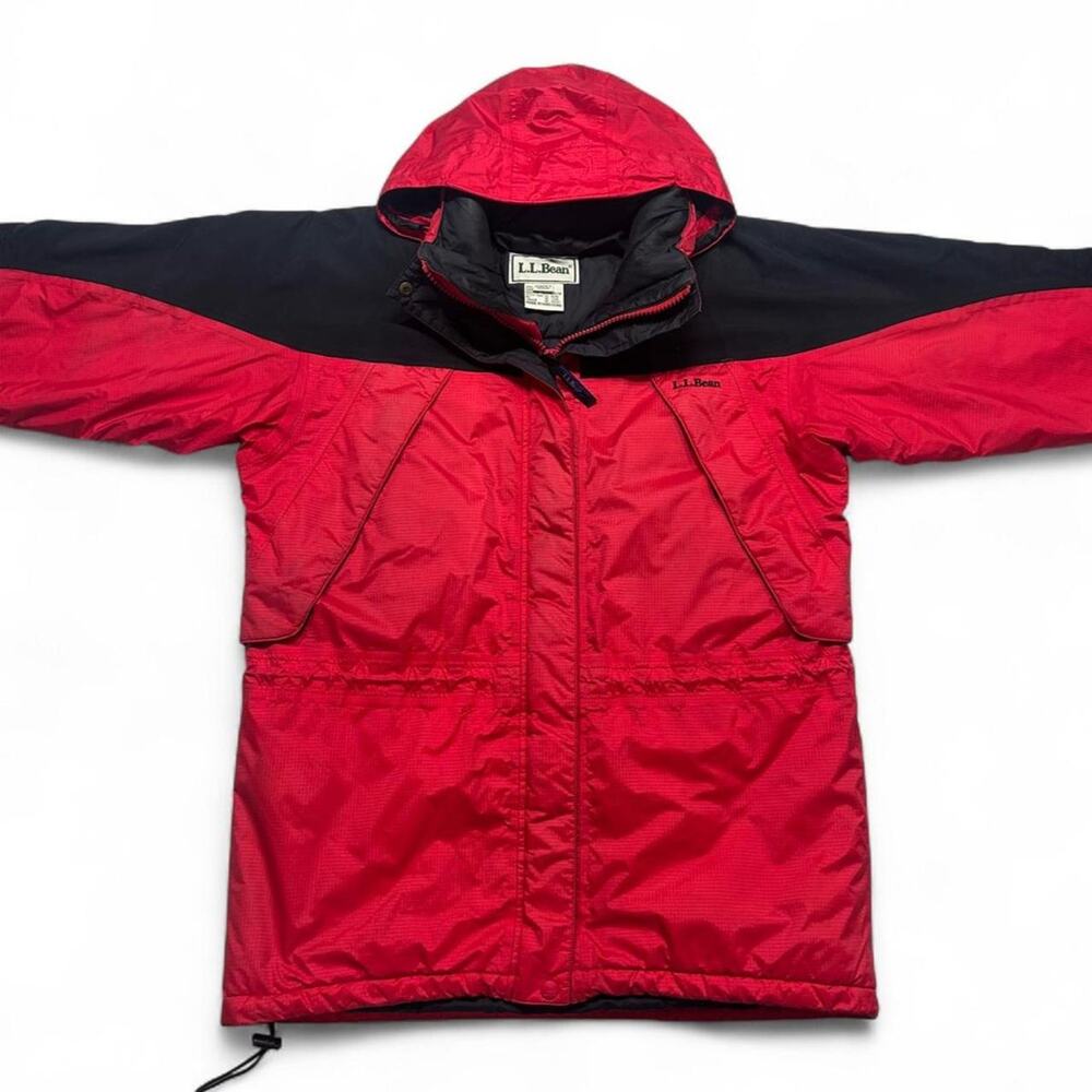 Vintage 90s llbean red black - Picture 3 of 8